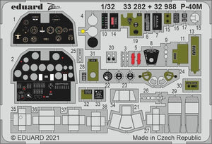 Eduard BIG33133 P-40M part I TRU 1/32 – immagine 3
