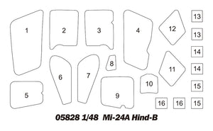 Trumpeter 05828 Mi-24A Hind-B 1/48 – imagen 6