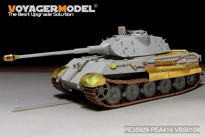 Voyager Model PE35929 WWII German King Tiger (Porsche Turret) For HOBBYBOSS 84530 1/35 – zdjęcie 2
