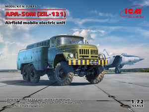 ICM 72815 APA-50M(ZiL-131) Airfield mobile electric unit 1/72