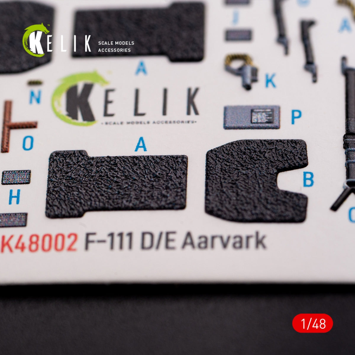 KELIK K48002 F-111 A/E Aardvark interior 3D decals for HobbyBoss kit 1/48 – image 4