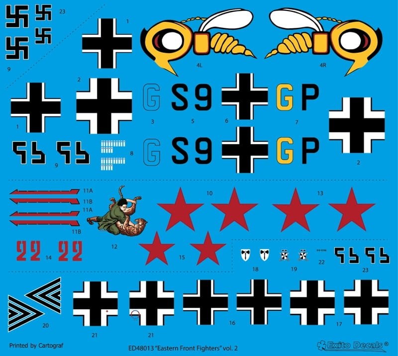 Exito ED48013 Eastern Front Fighters 2 1/48 – image 7