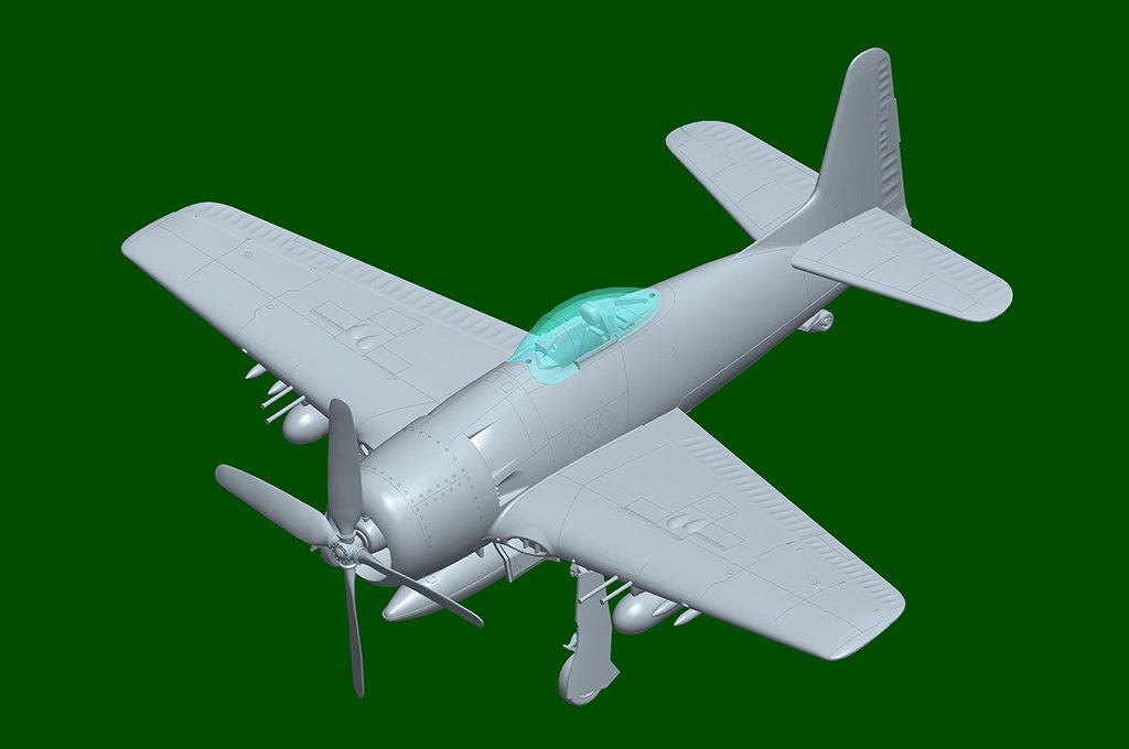 Hobby Boss 87269 F8F-2 Bearcat 1/72 – immagine 5