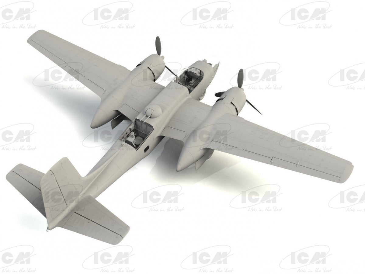 ICM 48288 A-26C-15 Invader with pilots and ground personnel 1/48 – Bild 3