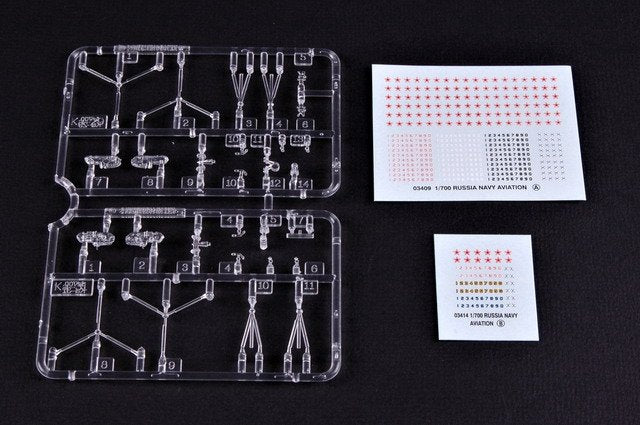 Trumpeter 03417 Russian Navy Aviation Set No.1 1/700 – obrázek 3