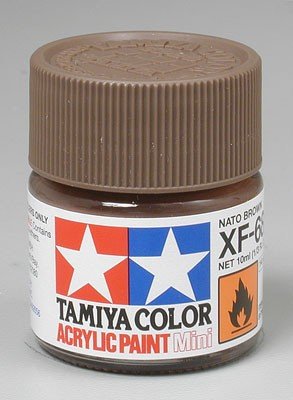 Tamiya XF68 NATO Brown (81768) Acrylic paint 10ml – image 2
