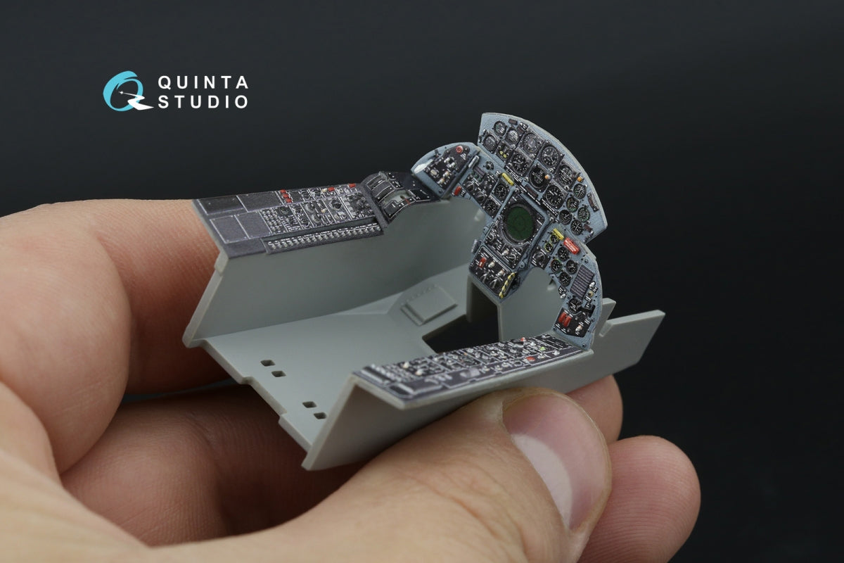 Quinta Studio QD32247 F-104C 3D-Printed &amp;amp; colored Interior on decal paper (Italeri) 1/32 – image 12