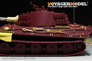 Voyager Model PE35874 WWII German King Tiger (Hensehel Turret) for MENG 1/35 – image 12