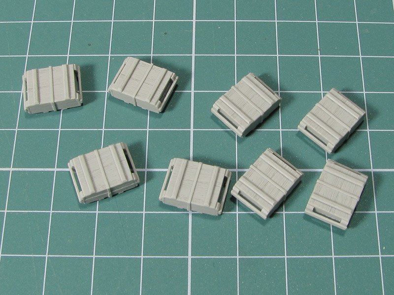 Eureka XXL E-036 Modern Russian Ammo Crates Type II for 7.62mm Ammo (for AK-47 Kalashnikov) 1/35 – image 3