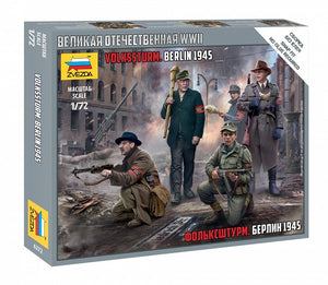 Zvezda 6272 German Volkssturm (Berlin 1945) 1/72 – obrázek 2