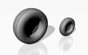 Armory Models AW48501a Panavia Tornado wheels, w/ tires type “a” (DL) 1/48 – image 3