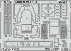 Eduard 491364 Hurricane Mk. ET HOBBY BOSS 1/48 – image 2