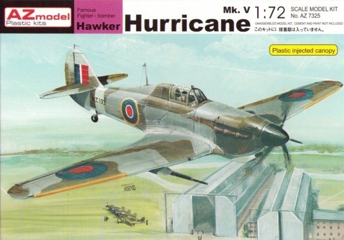 AZ Model AZ7325 Hawker Hurricane Mk.V 1/72
