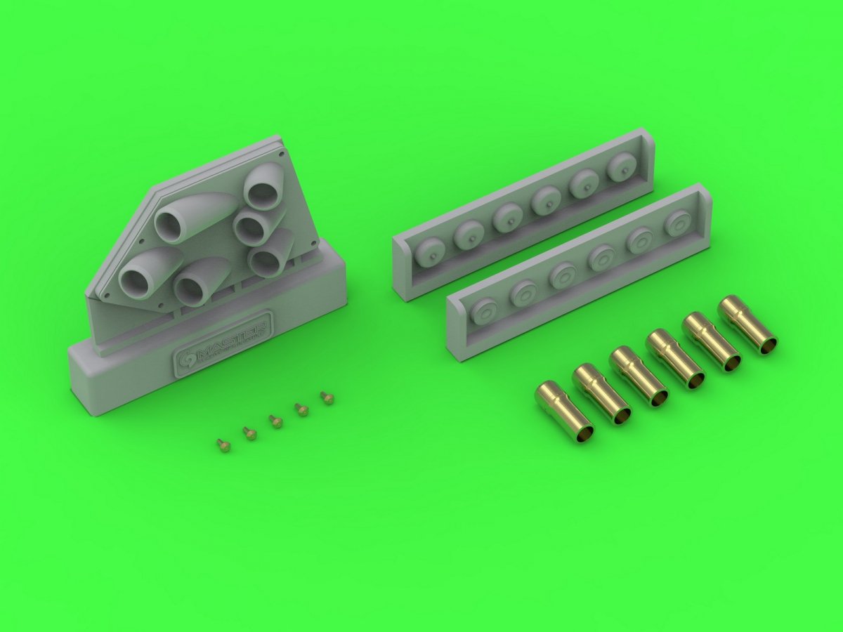 Master GM-35-015 KTO Rosomak - smoke grenade launcher (6 pcs.) (1/35) – image 4
