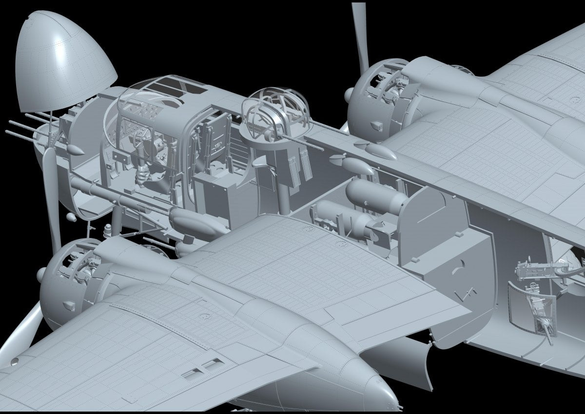 HK Models 01E037 B-25H Mitchell Gunships over CBI 1/32 – immagine 9