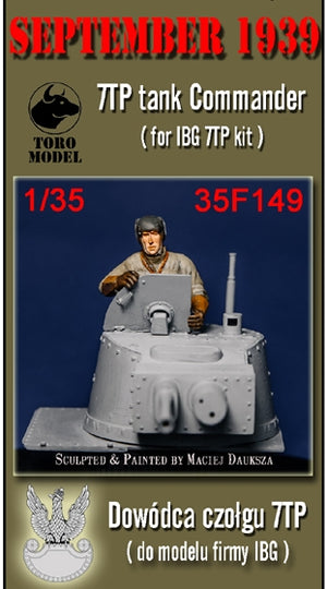 Toro 35F149 Wrzesień 1939 - Dowódca czołgu 7TP do modelu firmy IBG 1/35