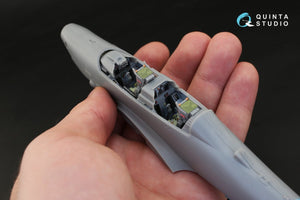Quinta Studio QD48101 EMB-314 Super Tucano 3D-Printed &amp;amp; colored Interior on decal paper (for HobbyBoss kit) 1/48 – immagine 12