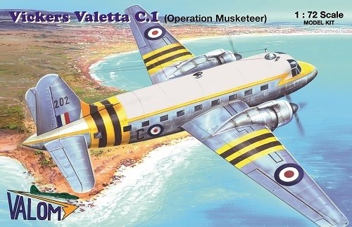 Valom 72150 Vickers Valetta C.1 (Operation Musketeer) 1/72