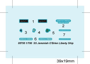 Trumpeter 05755 SS Jeremiah O Brien Liberty Ship 1/700 – Bild 3
