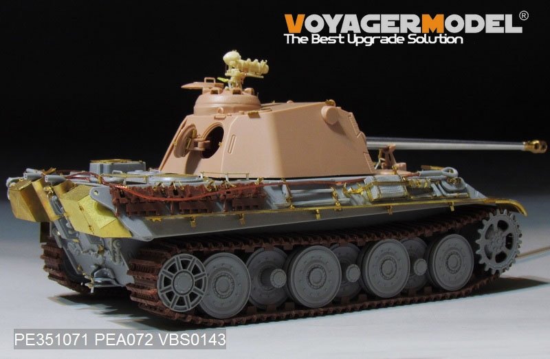 Voyager Model PE351071 WWII German Panther II Prototype Design Plan basic for Amusing Hobby 1/35 – image 5