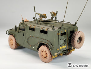 ET Model P35-154 Russian GAZ-233014 STS TIGER Armored High-Mobility Vehicle Sagged Wheels For Meng Kit 1/35 – image 6