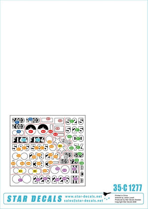 Star Decals 35-C1277 Vietnam 5. NVA 1/35 – obrázek 3