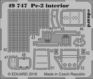 Eduard 49747 Pe-2 intérieur ZVEZDA 1/48 – image 2