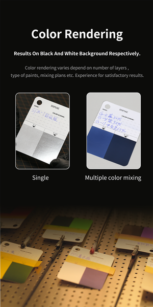 DSPIAE CC-01 Color Test Card Keychain Model Tool – image 10