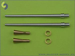Master AM-32-014 German aircraft cannon 3.7cm Flak 18 gun barrels (2pcs) (1/32)