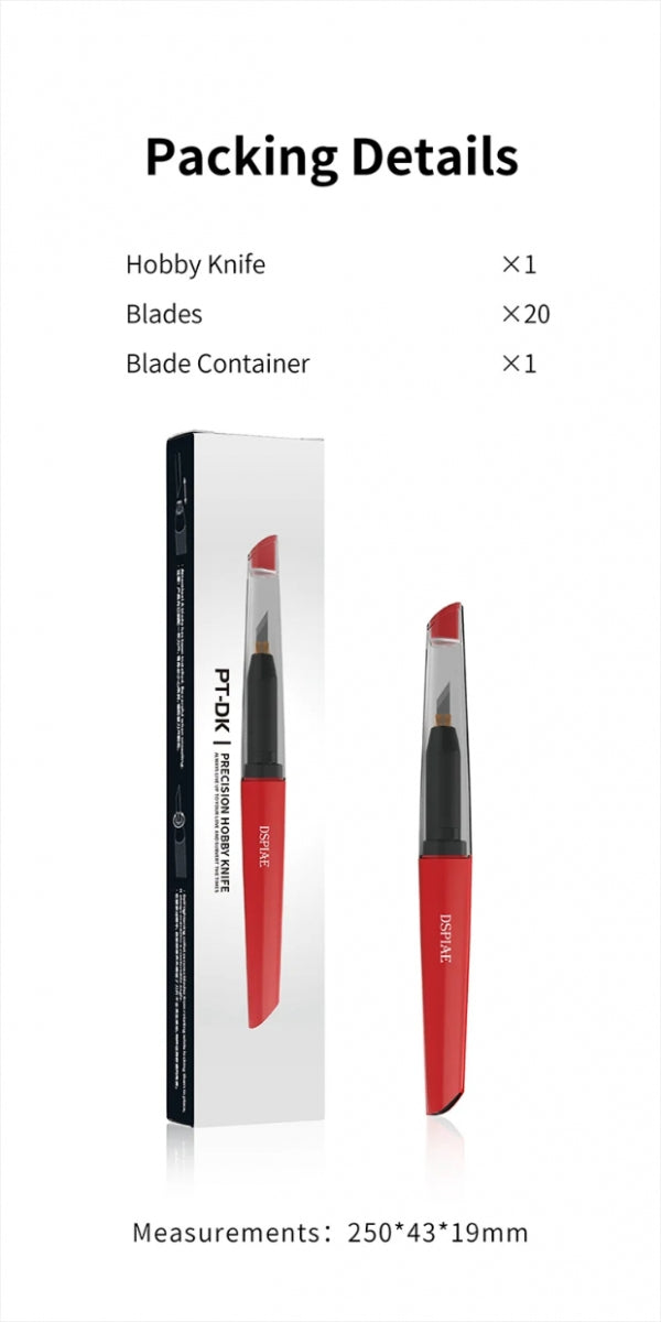 DSPIAE PT-DK Precision Hobby Knife – obrázek 2