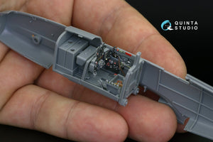 Quinta Studio QD48141 Ki-61-Id 3D-Printed &amp;amp; colored Interior on decal paper (Tamiya) 1/48 – Bild 3