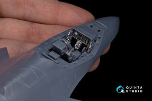 Quinta Studio QD48060 F-35A 3D-Printed &amp;amp; colored Interior on decal paper (Meng) 1/48 – Bild 3