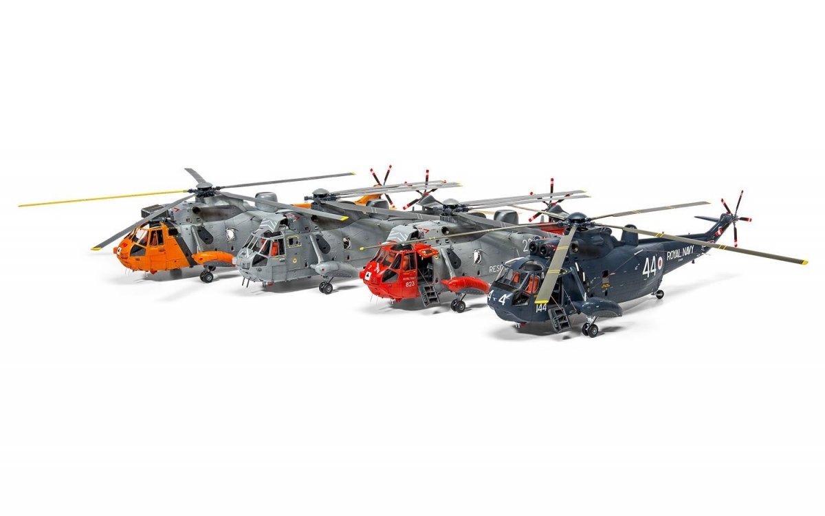Airfix 11006 Westland Sea King HAS.1/HAS.5/HU.5 1/48 – Bild 2