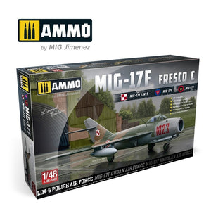 AMMO by Mig Jimenez 8509 MiG-17F / LIM-5 Poland-Cuba-Angola 1/48