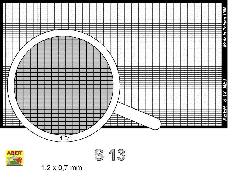 Aber S-13 Net 1.2 x 0.7 mm – obrázek 2