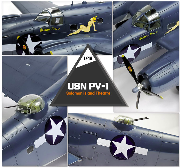Academy 12347 USN PV-1 &amp;quot;Solomon Islands Theater&amp;quot; 1/48 – obrázek 3