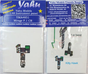 Yahu YMA4851 Mirage F.1 CR (Kitty Hawk / Italeri) 1/48