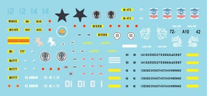Star Decals 72-A1042 Vietnam 1. M24 Chaffee, M41 Walker Bulldog and M48A3 Patton inSouth Vietnamese army 1/72 – image 3