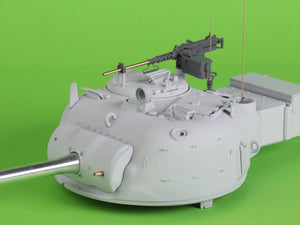 Master GM-35-063 Browning M2HB .50 cal (12,7mm) - karabin maszynowy z mocowaniem czołgowym - okres II w.św. (wczesna kołyska M23 z wczesnym zasobnikiem na amunicję) 1/35 – zdjęcie 17