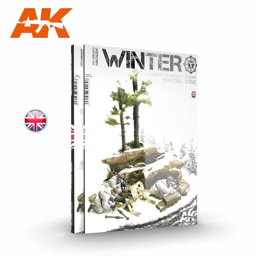 AK Interactive AK4842 MAGAZINE TECHNIQUES DES POMPES-CITERNES - SPÉCIAL HIVER (anglais)