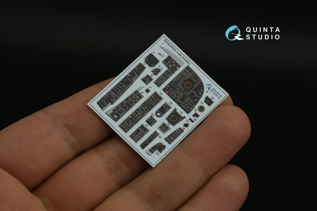 Quinta Studio QD48324 A-6E 3D-Printed colored Interior on decal paper (Kinetic) 1/48 – immagine 5