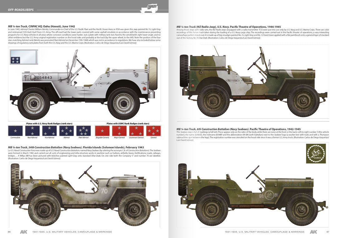 AK Interactive AK642 AMERICAN MILITARY VEHICLES – CAMOUFLAGE PROFILE GUIDE – image 11