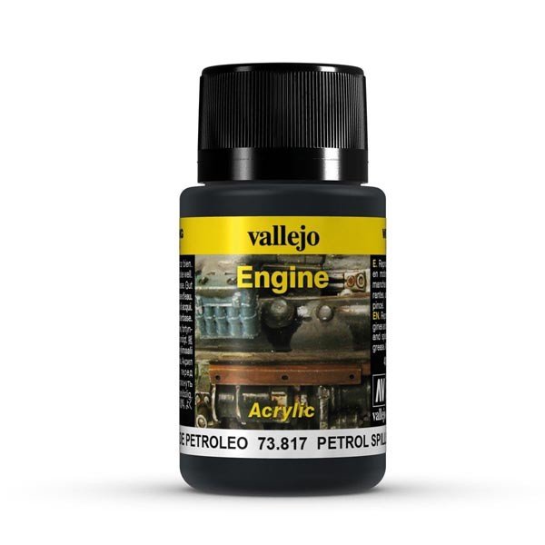 Vallejo 73817 Effets moteur - Déversements d'essence 40 ml