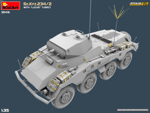 MiniArt 35416 Sd.Kfz.234/2 WITH LUCHS TURRET. INTERIOR KIT 1/35 – imagen 8
