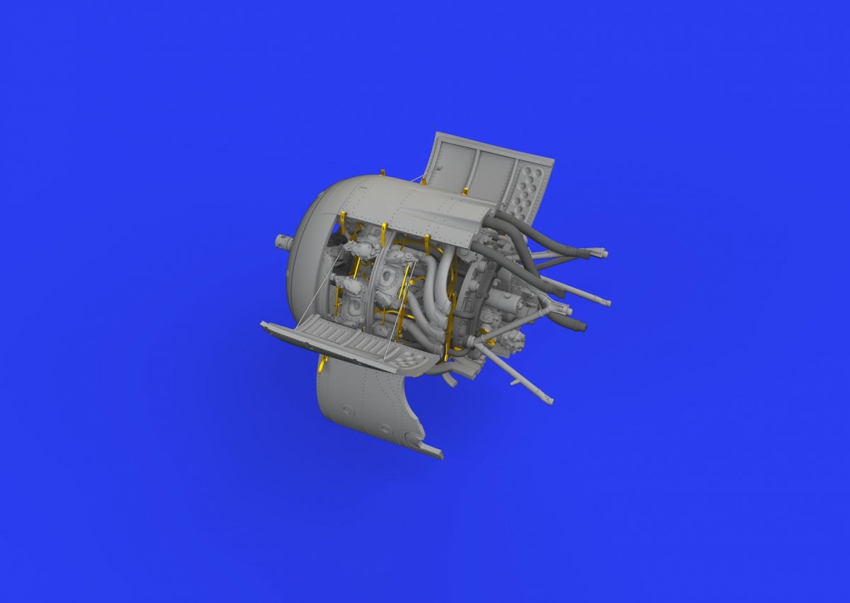 Eduard 648461 Fw 190A-8 engine 1/48 EDUARD – image 3