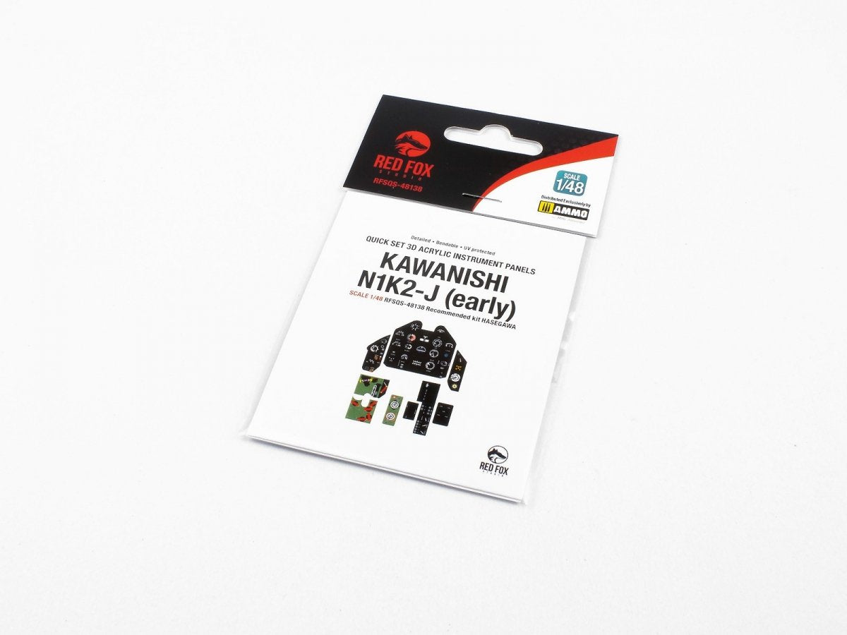 Red Fox Studio QS-48138 KAWANISHI N1K2-J (Première version) Hasegawa 1/48