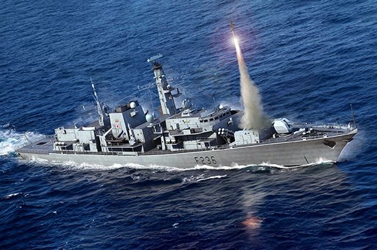 Trumpeter 06720 Frégate HMS TYPE 23 – Montrose (F236) 1/700