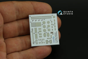 Quinta Studio QD48235 Pfalz D.IIIa 3D-Printed &amp;amp; colored Interior on decal paper (Eduard) 1/48 – immagine 5