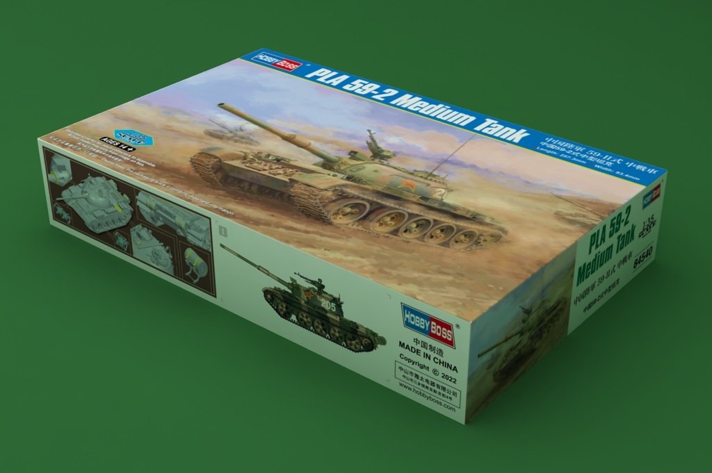 Hobby Boss 84540 Chinese Type 59-2 Medium Tank 1/35 – imagen 2
