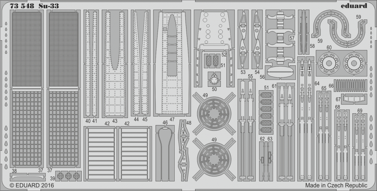 Eduard 73548 Su-33 TRUMPETER 1/72 – image 2